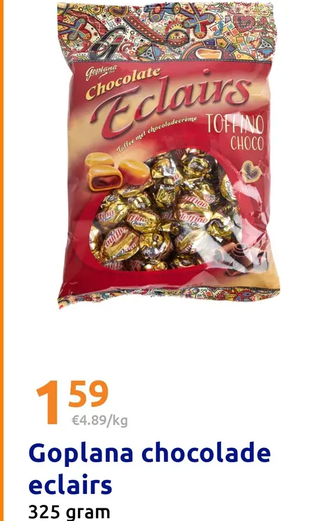 Aanbieding: Goplana chocolade eclairs