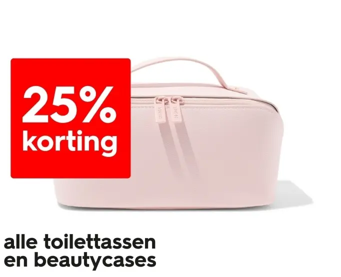 Aanbieding: Alle toilettassen en beautycases