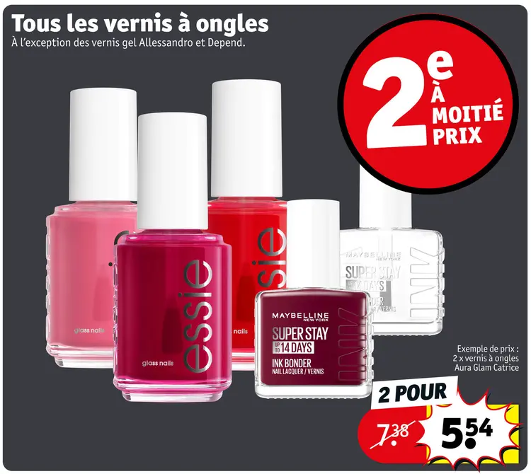 Offre: Vernis à ongles