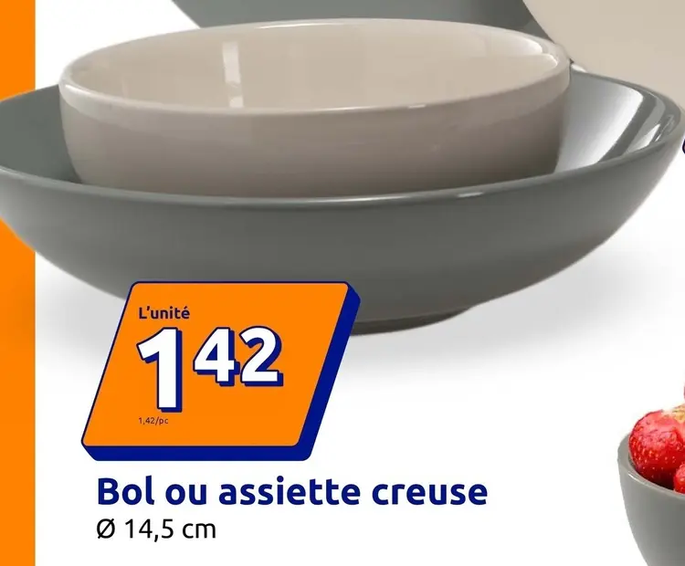 Offre: Bol ou assiette creuse