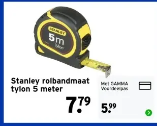 Aanbieding: rolbandmaat tylon