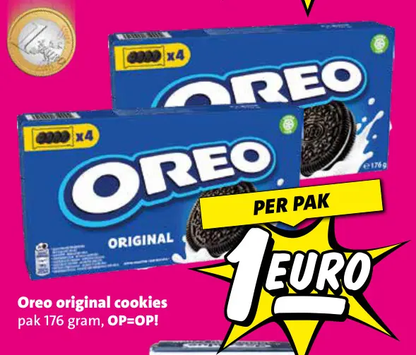 Aanbieding: Oreo original cookies