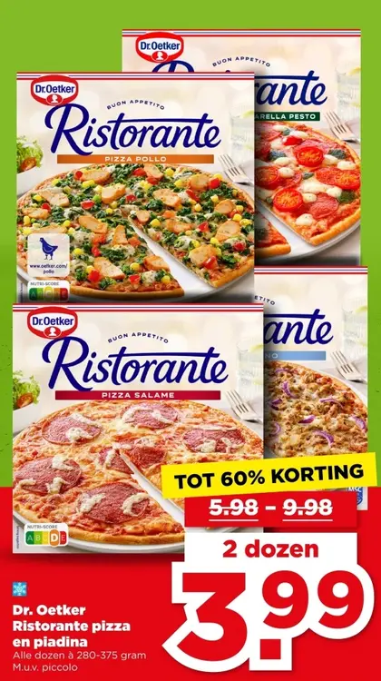 Ristorante pizza en piadina