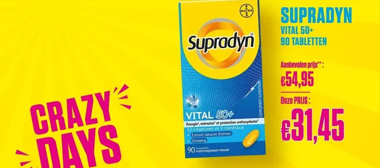 Promotie: Supradyn vital 50+