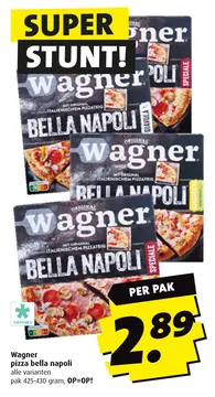 Aanbieding: Wagner pizza bella napoli