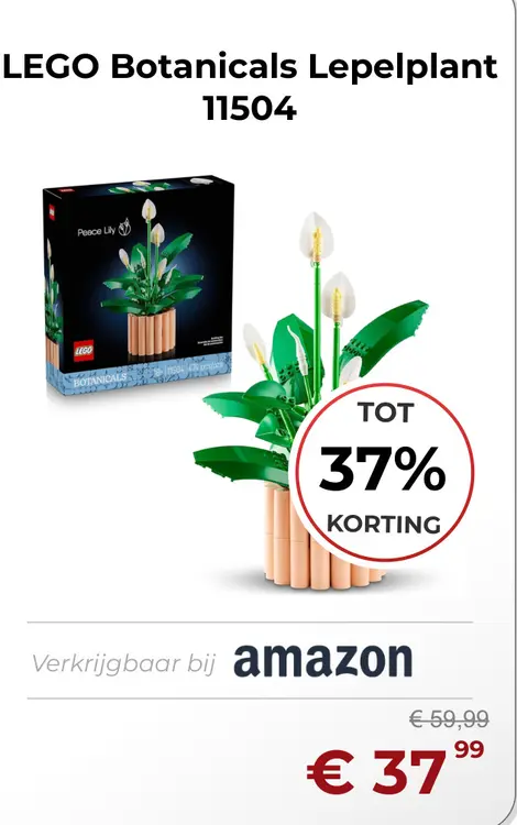 Aanbieding: LEGO Botanicals Lepelplant