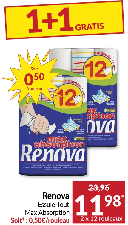 Offre: Essuie-Tout Max Absorption