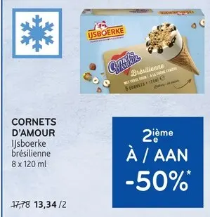 Offre: CORNETS D'AMOUR brésilienne