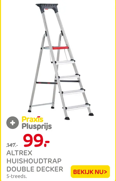 Aanbieding: Huishoudtrap double decker