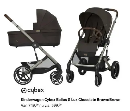 Aanbieding: Kinderwagen Cybex Balios S Lux Chocolate Brow