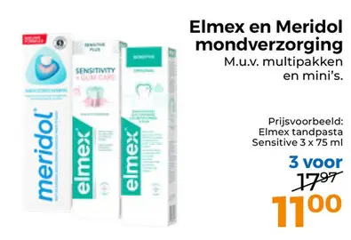Aanbieding: Elmex en Meridol mondverzorging