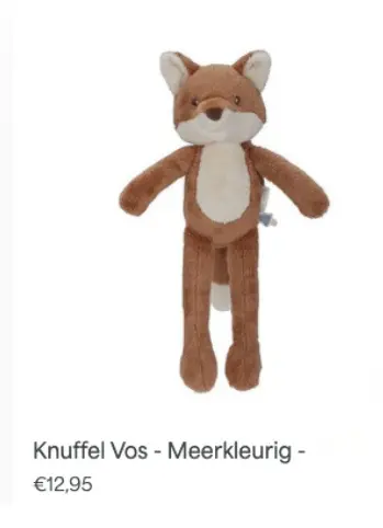 Aanbieding: Knuffel Vos
