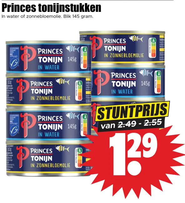 Aanbieding: Tonijnstukken