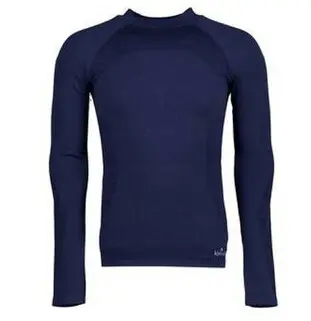 Aanbieding: Kjelvik heren thermoshirt met lange mouwen blauw
