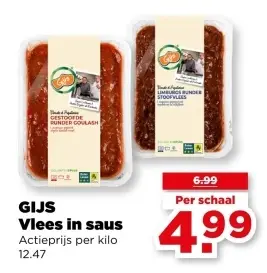 Aanbieding: Vlees in saus