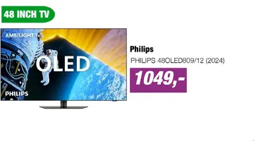Aanbieding: PHILIPS 48OLED809/12 (2024)