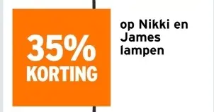 Aanbieding: Nikki en James lampen