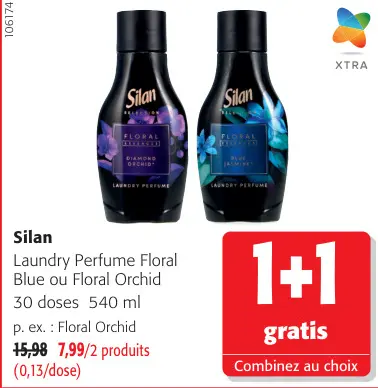 Offre: Laundry Perfume Floral Blue ou Floral Orchid