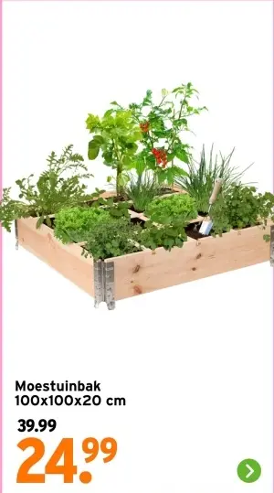 Aanbieding: Moestuinbak