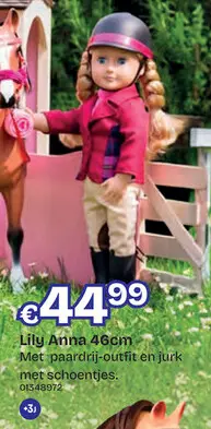 Aanbieding: Lily Anna 46cm pop