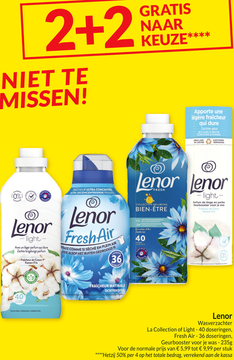 Aanbieding: Lenor Wasverzachter