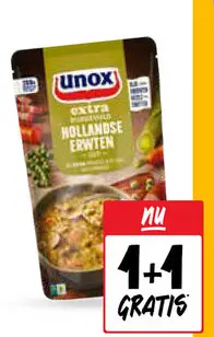 Aanbieding: Unox hollandse ewrten soep