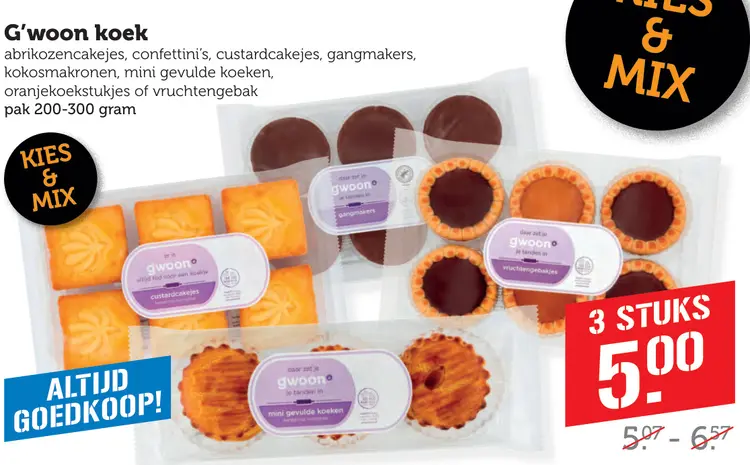 Aanbieding: G'woon koek