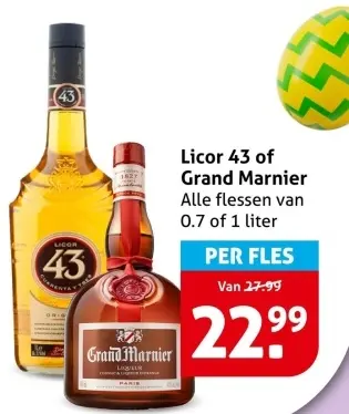 Aanbieding: Licor 43 of Grand Marnier
