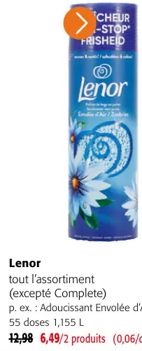 Offre: Lenor Envolée d'Air 