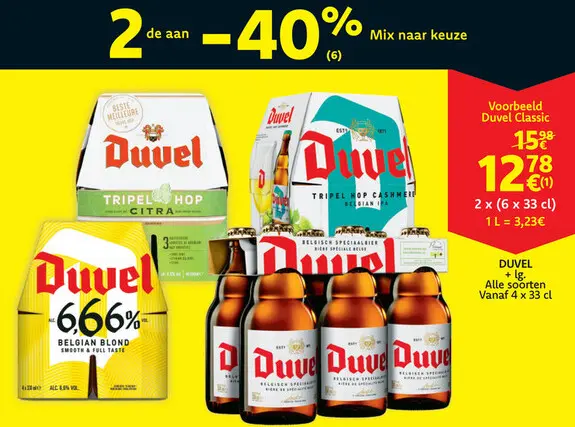 Aanbieding: Duvel Classic