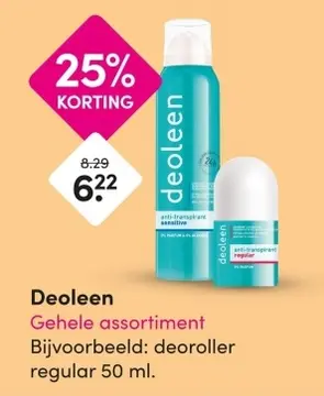 Aanbieding: Deoleen Gehele assortiment