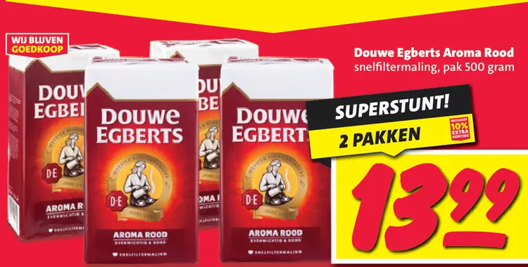 Aanbieding: Aroma Rood snelfiltermaling
