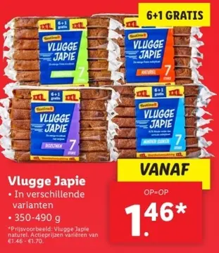 Aanbieding: Vlugge Japie