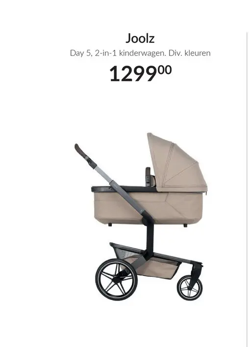 Aanbieding: Day 5, 2-in-1 kinderwagen