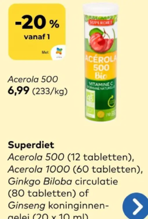 Promotie: Acerola 500