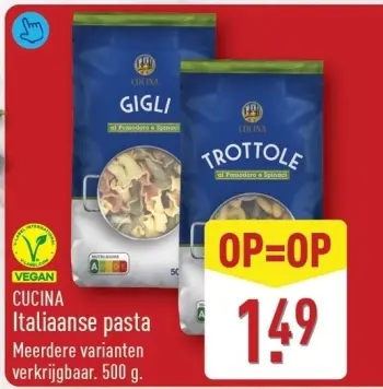 Aanbieding: Italiaanse pasta