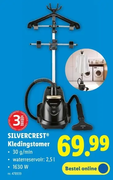 Promotie: Kledingstomer