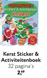 Aanbieding: Kerst Sticker & Activiteitenboek