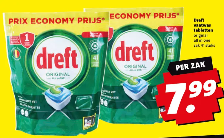 Aanbieding: Vaatwas tabletten original all in one