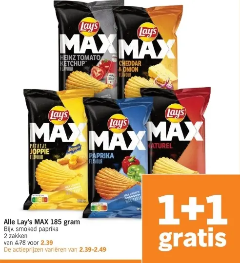 Aanbieding: Lay's MAX