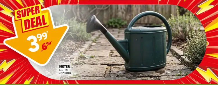 Promotie: Gieter