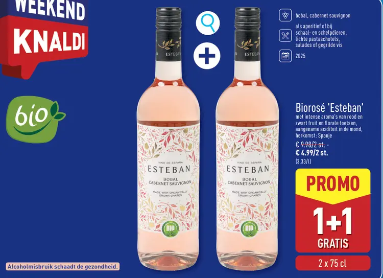 Promotie: Biorosé 'Esteban'