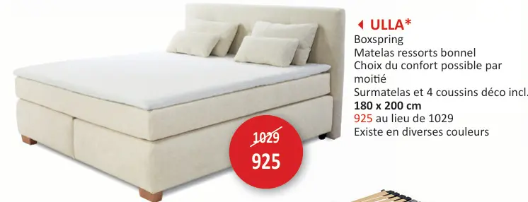 Offre: Boxspring