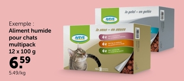 Offre: Aliment humide pour chats multipack