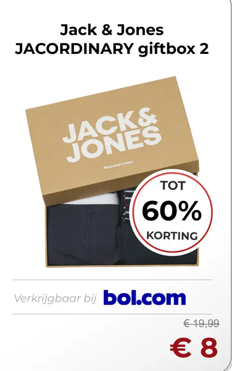Aanbieding: JACORDINARY giftbox 2