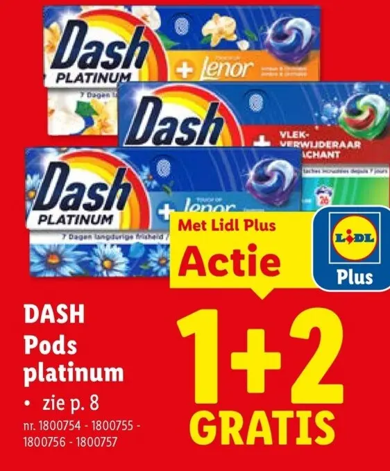 Promotie: Pods platinum