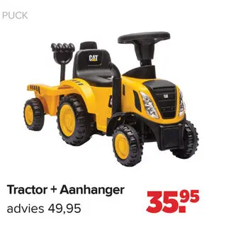 Promotie: Tractor + Aanhanger