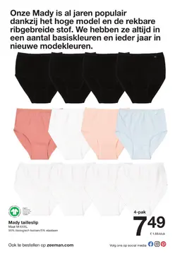 Aanbieding: Mady tailleslip