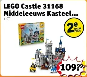 Aanbieding: Castle 31168 Middeleeuws Kasteel