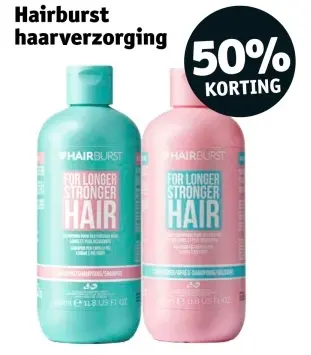 Promotie: Hairburst haarverzorging